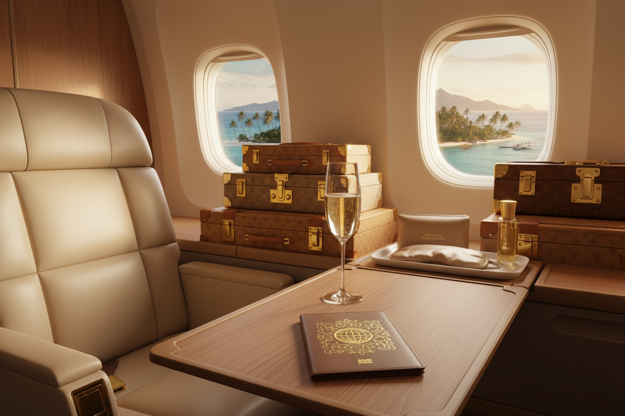 luxury travel aesthetic